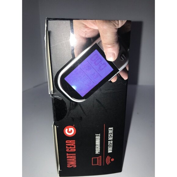 Smart Gear Wireless Grill Thermometer 100FT RANGE BUILT IN TIMER POCKET CLIP BBQ - Picture 5 of 7